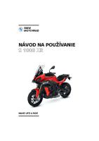 BMW S1000XR - Navod na pouzivanie SK 2022 